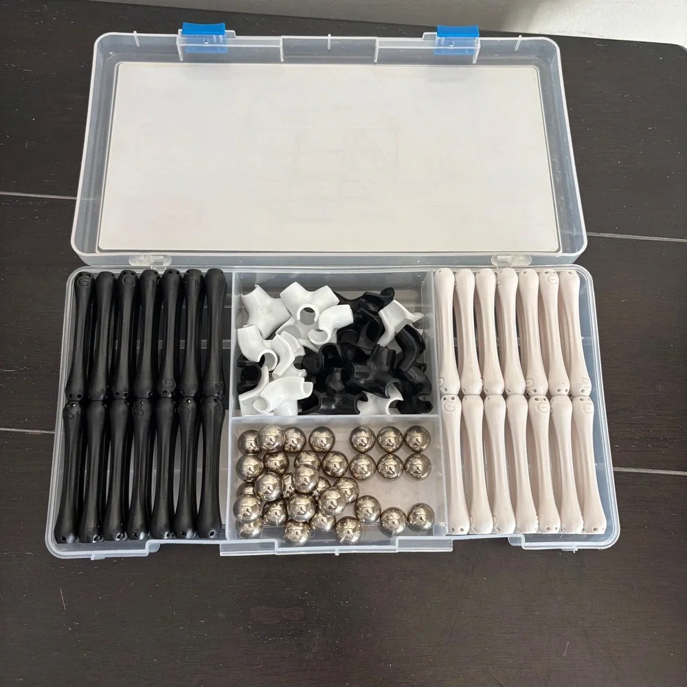 Goobi | Magnetic Construction Set | 110 Piece | STEM Learning Building Toy
